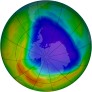 Antarctic Ozone 2001-10-22